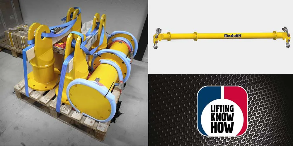 It is easy to assemble your Modulift spreader beam CERTEX Denmark